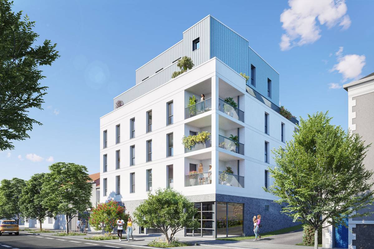 VILLA ZOLA, programme immobilier neuf Nantes REALITES.